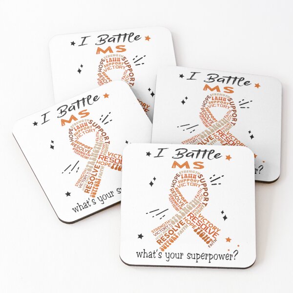 Item preview, MS Warrior, I Battle MS What's Your Superpower? designed and sold by Greggwillard.