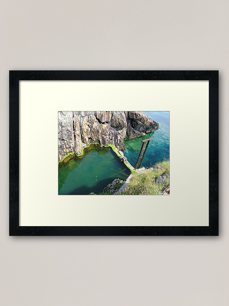 Thumbnail 1 of 7, Framed Art Print, Groudle Glen designed and sold by IOMWildFlowers.