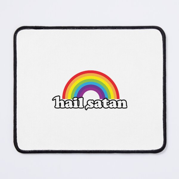 Item preview, Hail Satan Rainbow designed and sold by MadisonCoulte.