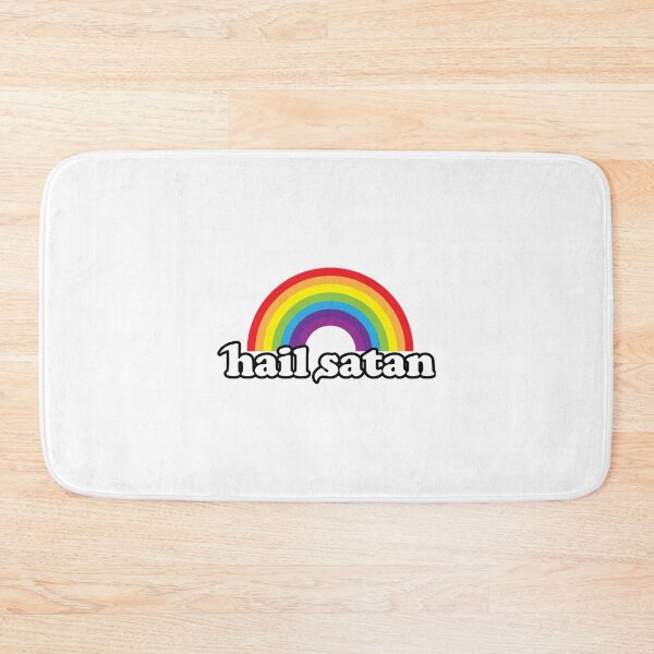 Item preview, Hail Satan Rainbow designed and sold by MadisonCoulte.