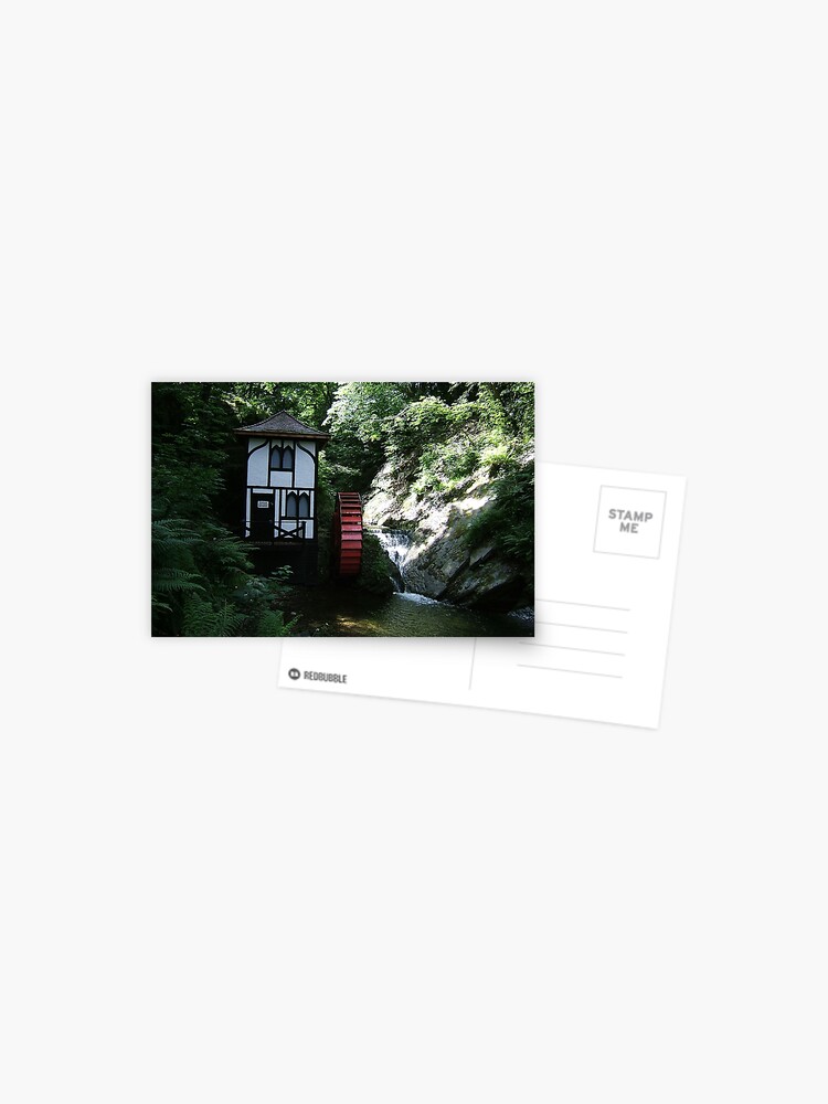 Thumbnail 1 of 2, Postcard, Groudle Glen designed and sold by IOMWildFlowers.