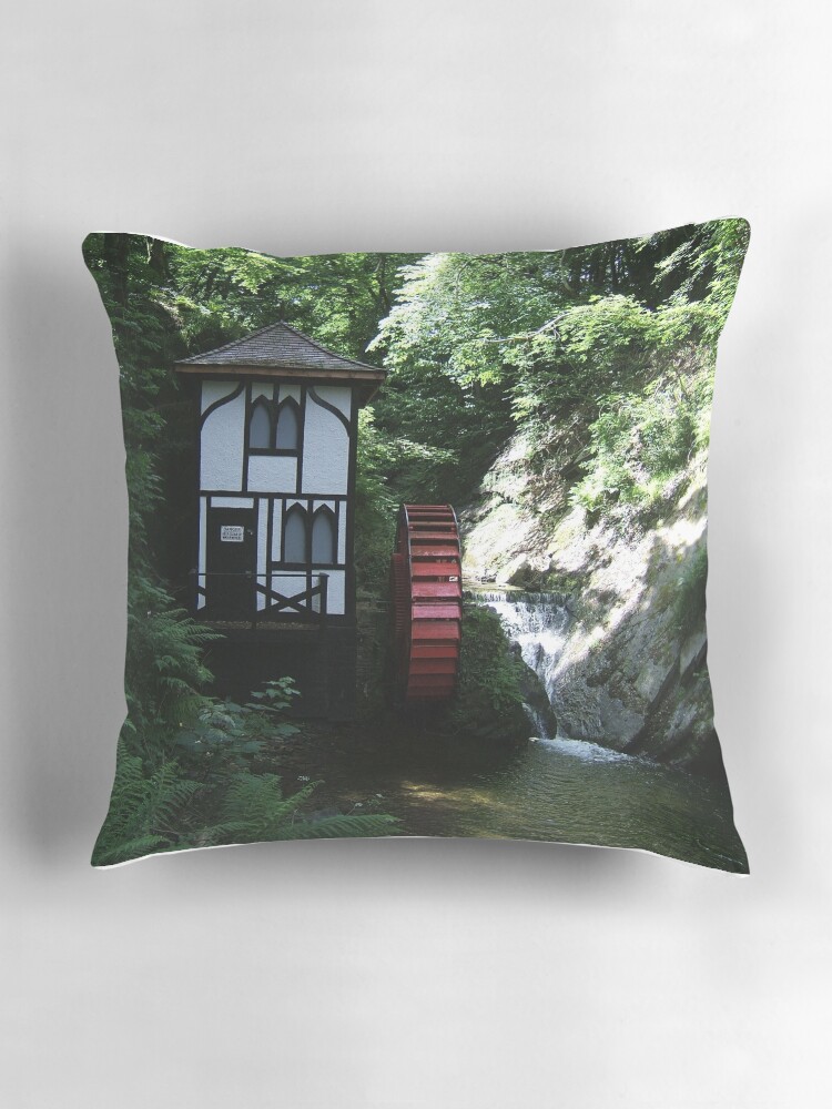 Thumbnail 3 of 4, Pillow, Groudle Glen designed and sold by IOMWildFlowers.