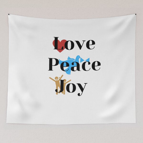 Item preview, Love, peace and joy  designed and sold by staraks486.