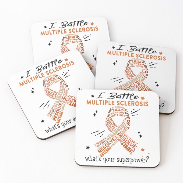 Item preview, Multiple Sclerosis Warrior, I Battle Multiple Sclerosis What's Your Superpower? designed and sold by Greggwillard.