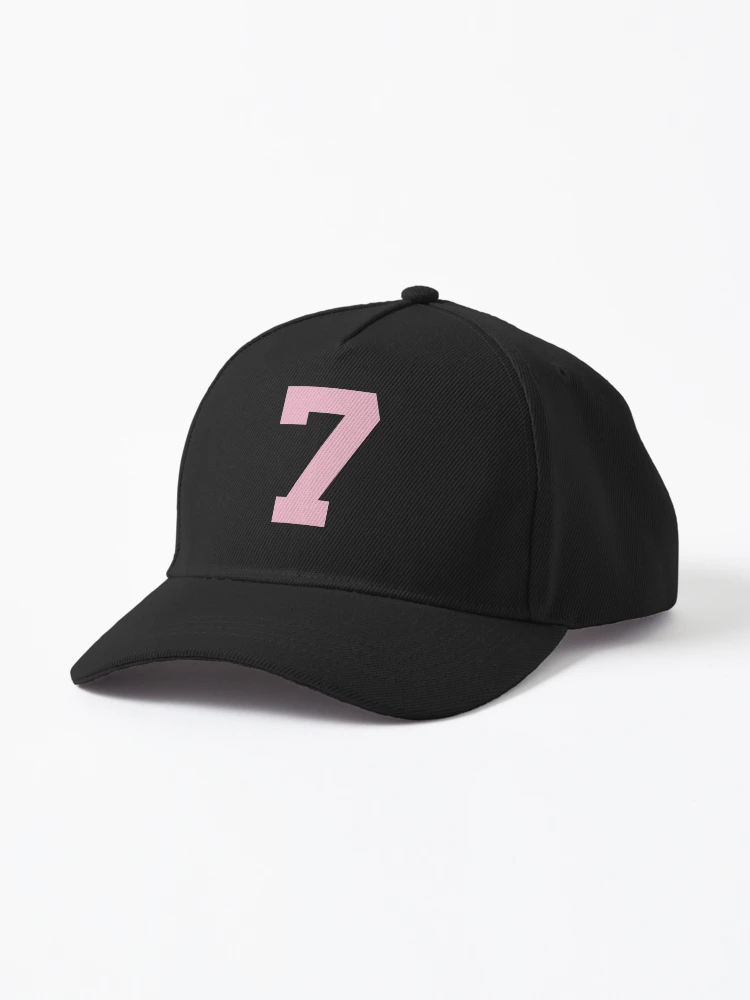 セブンイレブン 冬ギフト 2024 Number 7, Pink seven, Sports number 7 帽子