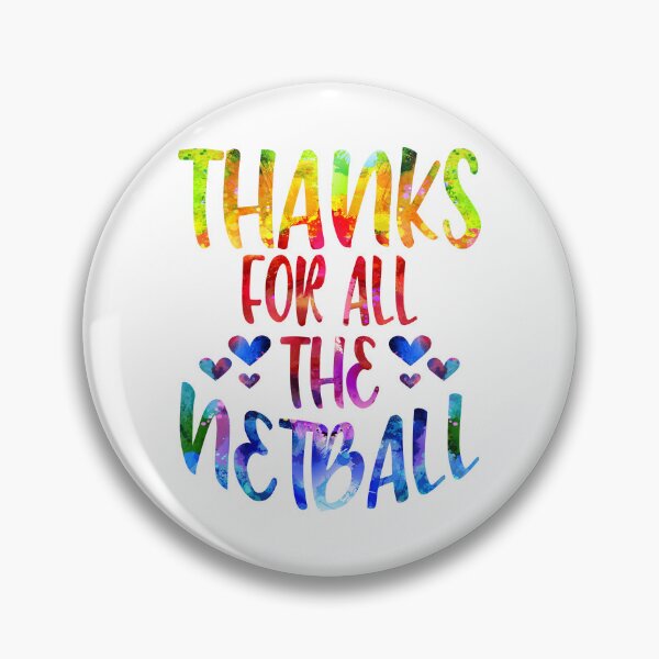 Item preview, Thanks For All The Netball watercolor designed and sold by Byrd-Maureen.