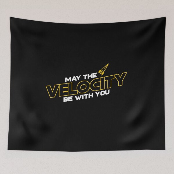 Item preview, May the velocity be with you designed and sold by Salma Satya & Co.