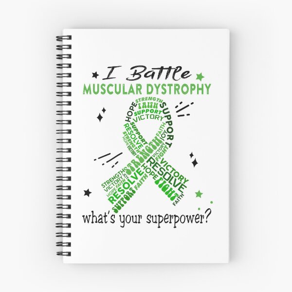 Item preview, Muscular Dystrophy Warrior, I Battle Muscular Dystrophy What's Your Superpower? designed and sold by Greggwillard.