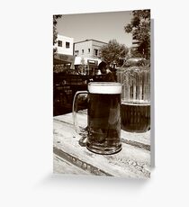 patio Greeting Card