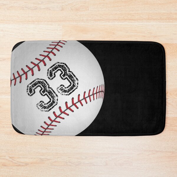 Item preview, Baseball ball number 33, thirty three  designed and sold by TheCultStuff.