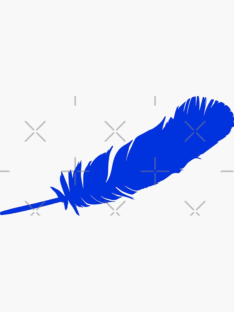 "Blue Origin Blue Feather Logo" Sticker by ILoveSpace01 Redbubble