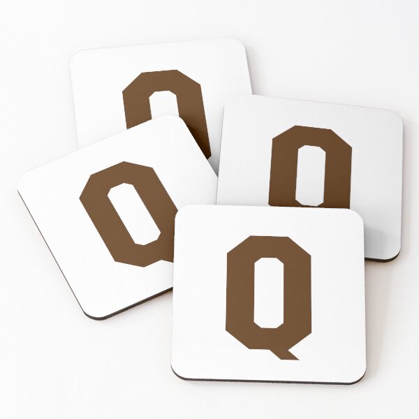 Item preview, Alphabet, Brown Q, Sports letter Q designed and sold by TheCultStuff.