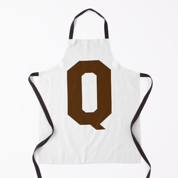 Item preview, Alphabet, Brown Q, Sports letter Q designed and sold by TheCultStuff.