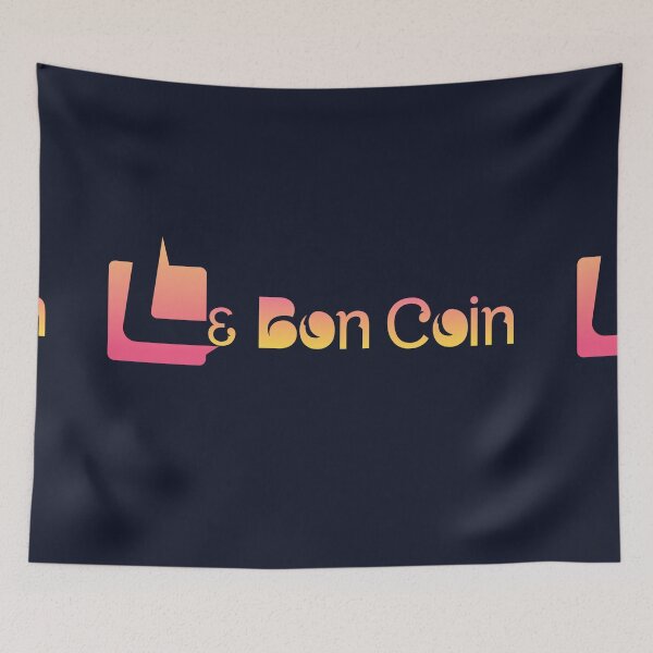 Aperçu de l'œuvre Le bon Coin - noir, rouge, rose, violet, jaune créée et vendue par SpArtk.