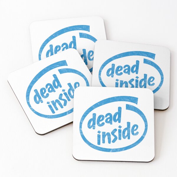 Item preview, Dead Inside - Distressed Design designed and sold by risible.
