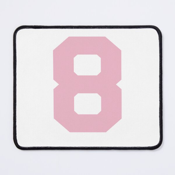 Item preview, Number 8, Pink eight, Sports number 8 designed and sold by TheCultStuff.