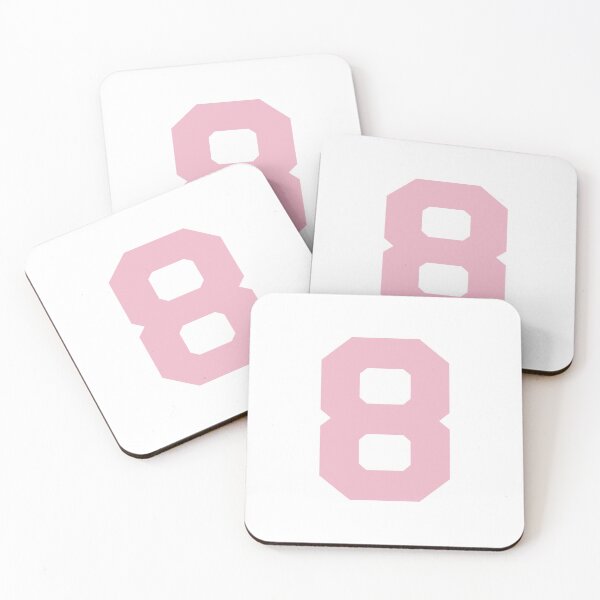 Artikelvorschau, Nummer 8, Rosa Acht, Sport Nummer 8 entworfen und verkauft von TheCultStuff.