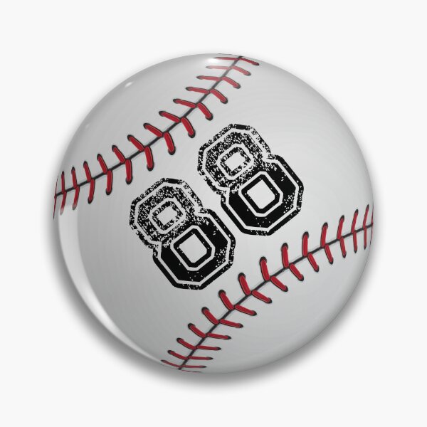 Item preview, Baseball ball number 88, eighty eight  designed and sold by TheCultStuff.