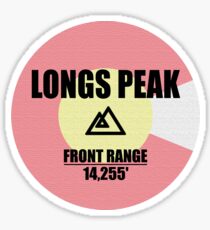 Longs Peak Sticker