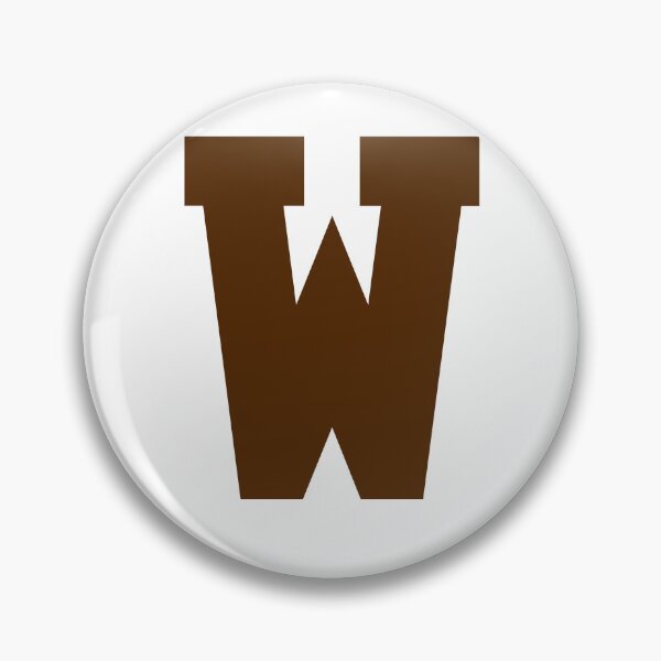 Item preview, Alphabet, Brown W, Sports letter W designed and sold by TheCultStuff.