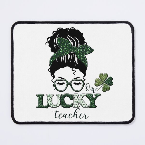 Item preview, Happy St Patricks Day Cute One Lucky Teacher designed and sold by Apoorv Choudhary.