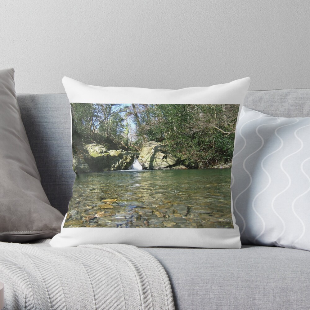 Port Cornaa Throw Pillow