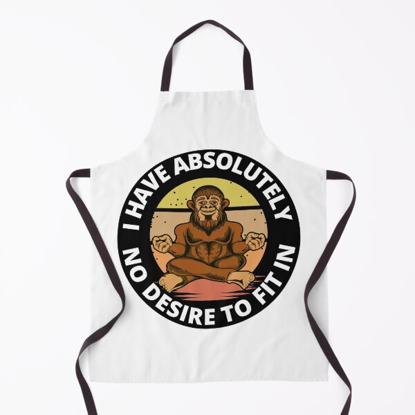 Item preview, I Have Absolutely No Desire To Fit In Funny Meditating Bigfoot designed and sold by RGRamsey.