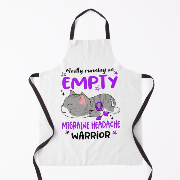 Item preview, Migraine Headache Awareness, Mostly Running on Migraine Headache Warrior designed and sold by Tammyilaria.