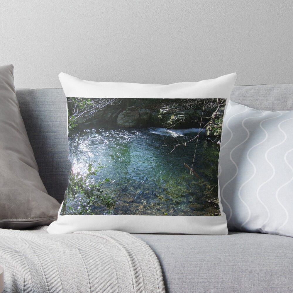 Port Cornaa Throw Pillow