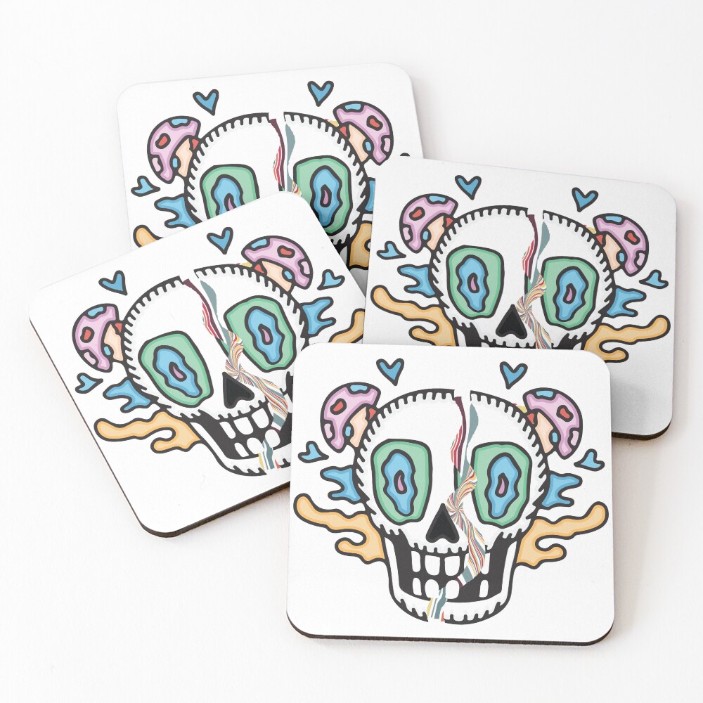 Item preview, Coasters (Set of 4) designed and sold by FawaSticker.