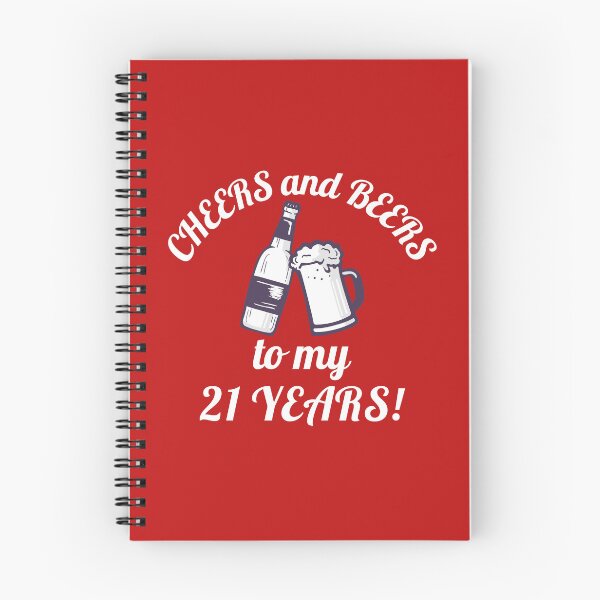 Item preview, Cheers and beers to my 21 years-birthday t-shirt. designed and sold by DesignedBySnip.