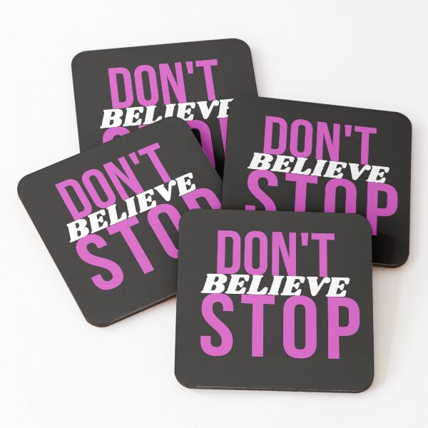 Artikelvorschau, Don't Stop Believe, motivierend entworfen und verkauft von Houevo Olga Anihouanou.