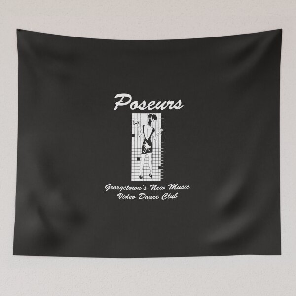Item preview, Poseurs, Georgetown&39;s New Music Video Dance Club Essential T-Shirt designed and sold by HenryKohlm.