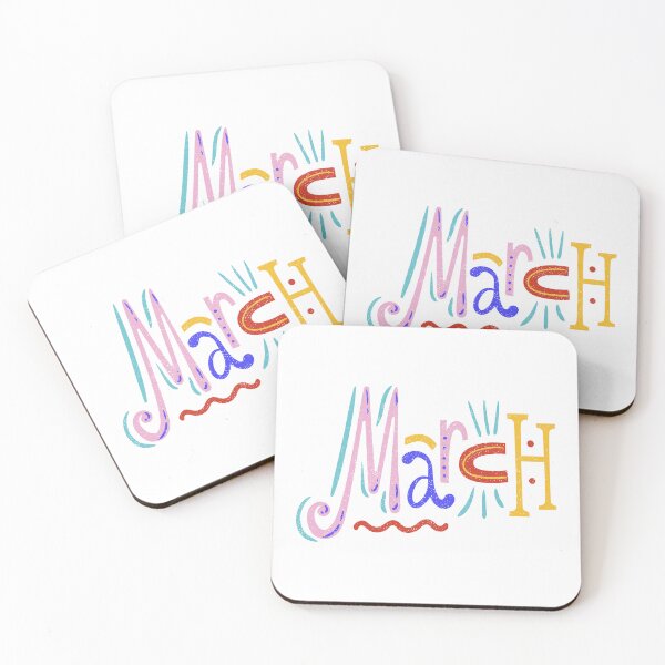 Item preview, March colorful design designed and sold by JAG2B.