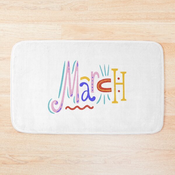Item preview, March colorful design designed and sold by JAG2B.