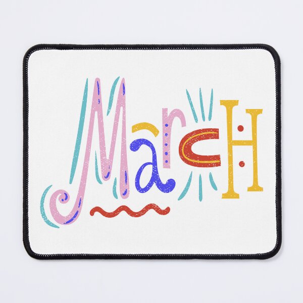 Item preview, March colorful design designed and sold by JAG2B.