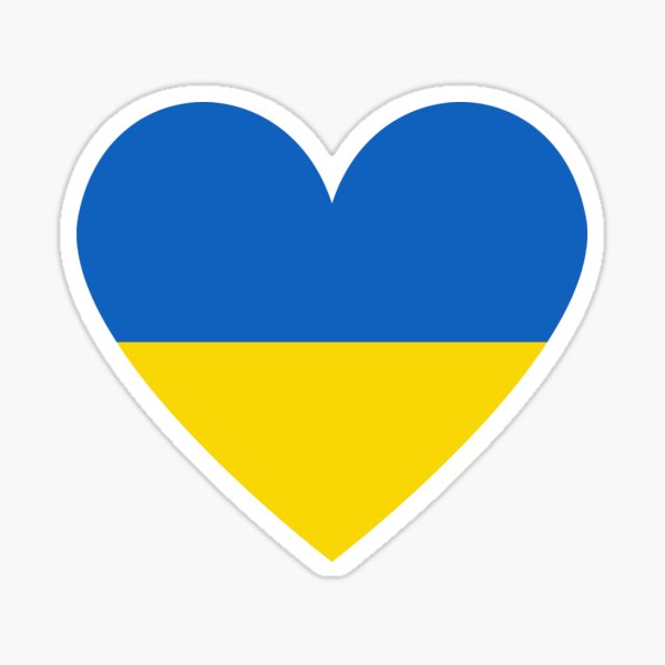Item preview, UKRAINE HEART FLAG designed and sold by special-t-shirt.