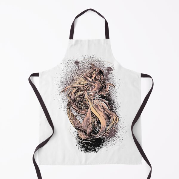 Item preview, mermaid portrait designed and sold by Hartics.