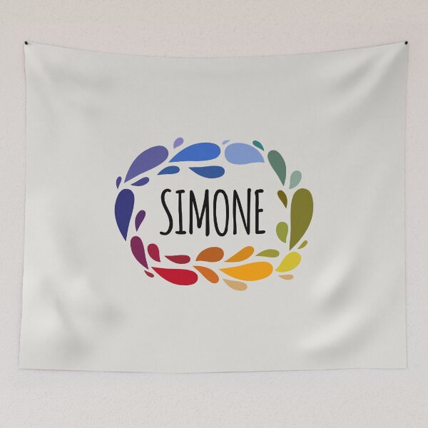 Item preview, Simone Name Cute Colorful Gift Named Simone designed and sold by kindxinn.