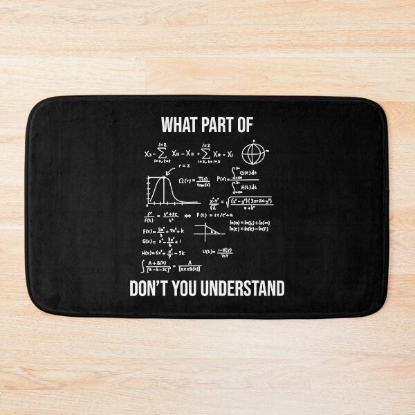 Item preview, What Part Of Dont You Understand Funny Mechanical Engineer Mathematician designed and sold by SanaiColton.