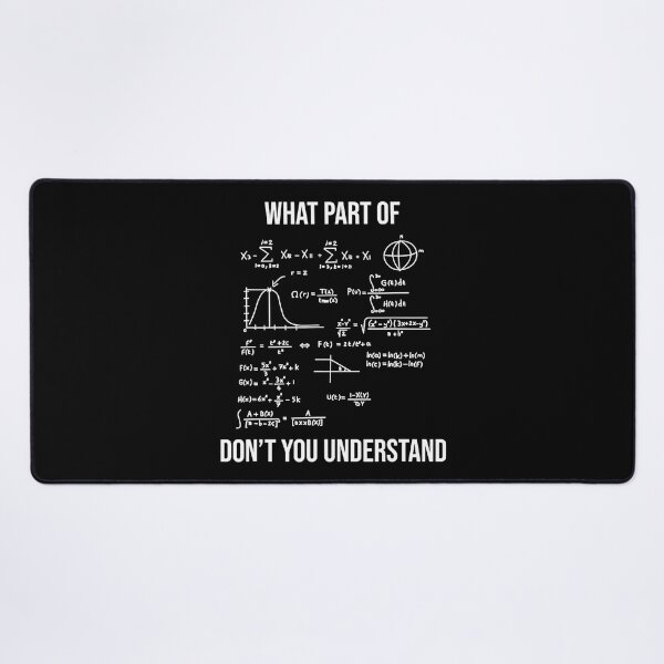 Item preview, What Part Of Dont You Understand Funny Mechanical Engineer Mathematician designed and sold by SanaiColton.