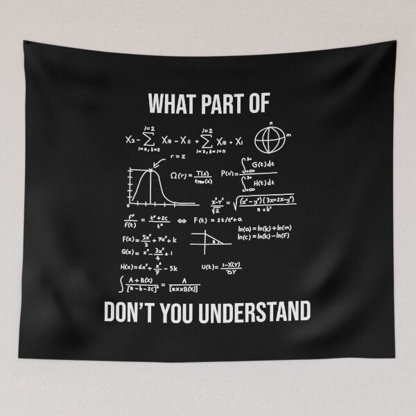 Item preview, What Part Of Dont You Understand Funny Mechanical Engineer Mathematician designed and sold by SanaiColton.