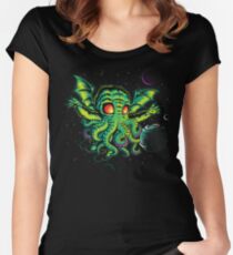 R'YLEH: NEVERDIE Women's Fitted Scoop T-Shirt