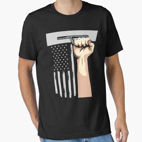 Item preview, Patriotic Concrete Finisher Construction Worker USA Flag design designed and sold by KaizenNU.