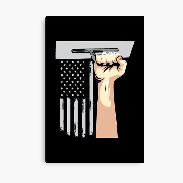 Item preview, Patriotic Concrete Finisher Construction Worker USA Flag design designed and sold by KaizenNU.