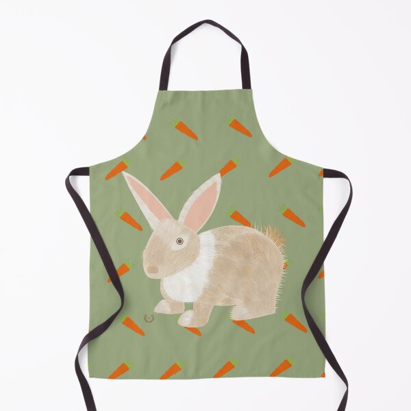 Item preview, Bunny Pattern with Carrots designed and sold by Carmelagaminde.