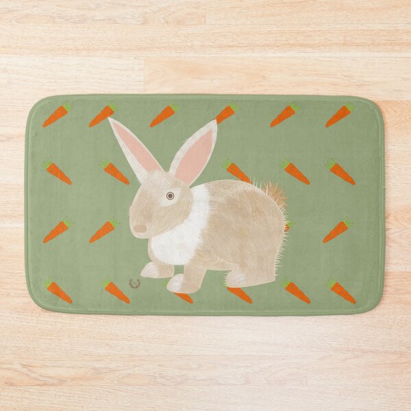 Item preview, Bunny Pattern with Carrots designed and sold by Carmelagaminde.