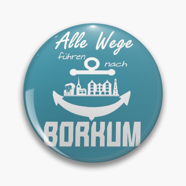 Item preview, All roads lead to Borkum designed and sold by Meer-Lifestyle.