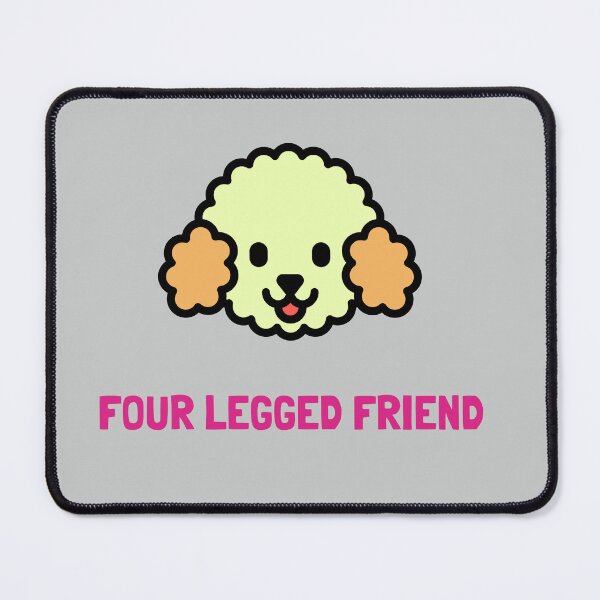Item preview, Four Legged Friend (Pink) designed and sold by kookycomet.