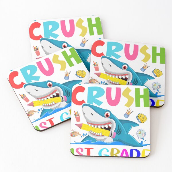 Item preview, I'm Ready To Crush 1st Grade Shark Boys Kids Back To School . designed and sold by HerbertKuhn112.